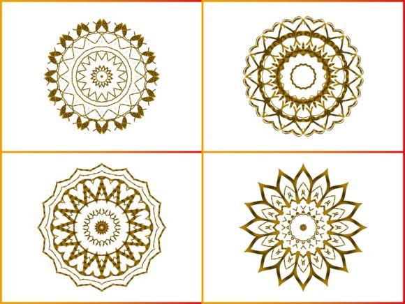 Download Bundling Mandala Gold - Bundling Collection